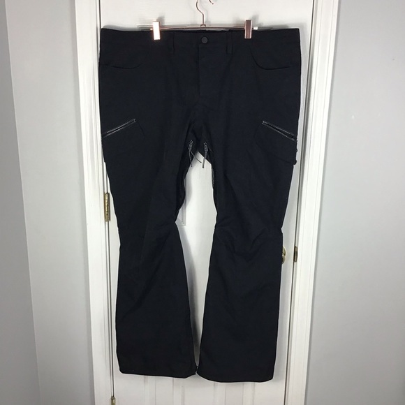 BURTON GORE-TEX GLORIA PANTS WOMEN'S Size XXL Black Perfect Condition - Picture 2 of 7